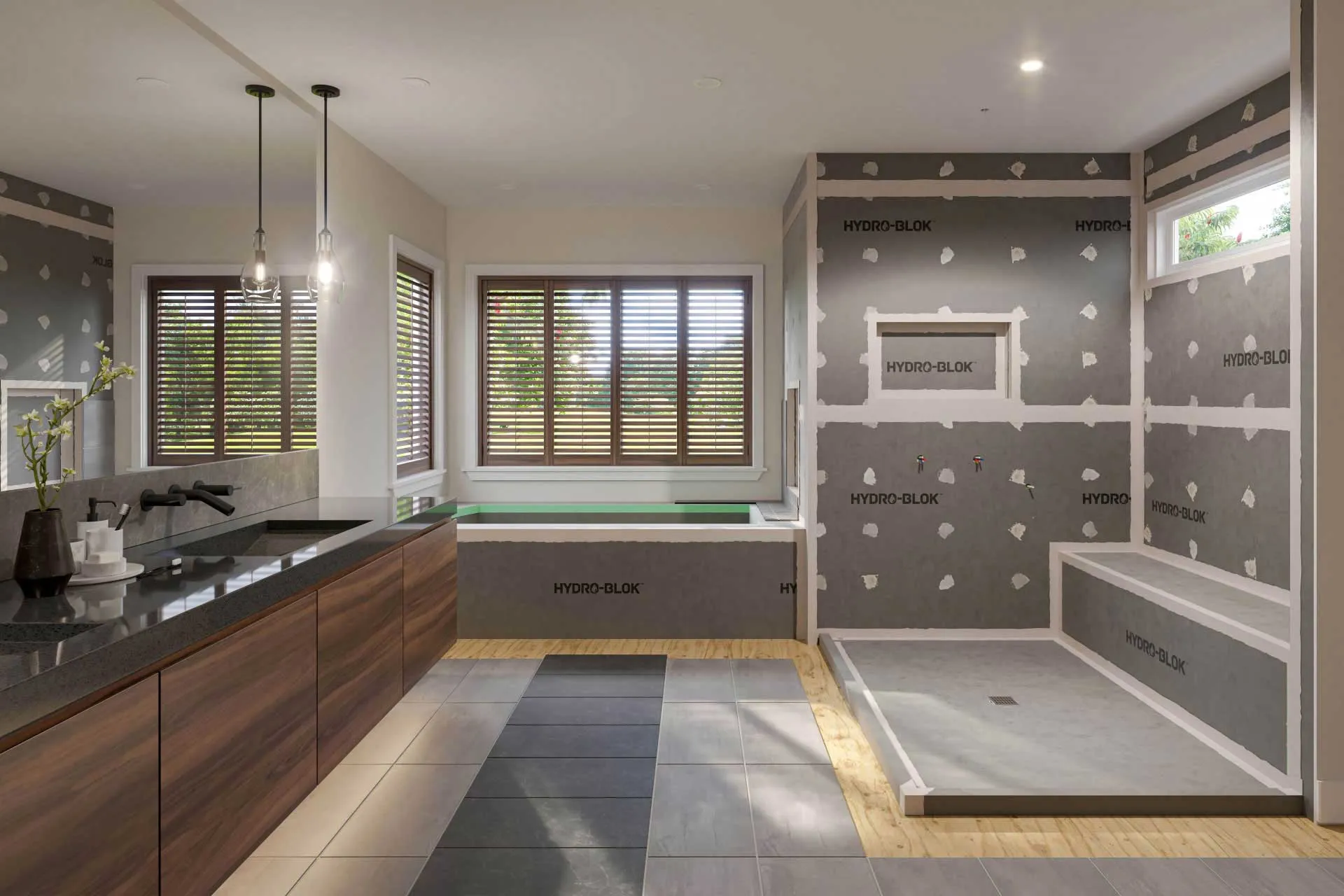 shower pan liner